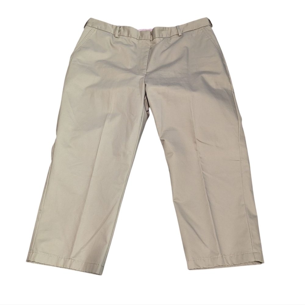 Lands End, Women's Crop Chino,Size 16